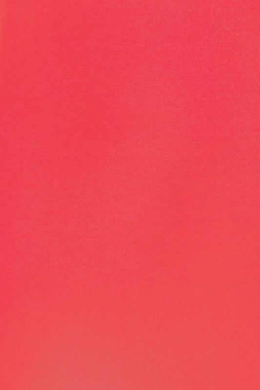 COL ROULÉ ARAN ÉPAULE SELLIER CORAL RED 54674 CORAL RED