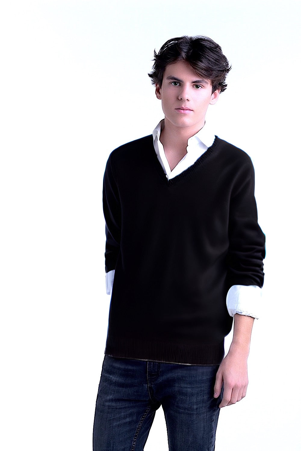 COL V CLASSIQUE CACHEMIRE BLACK 8010 BLACK