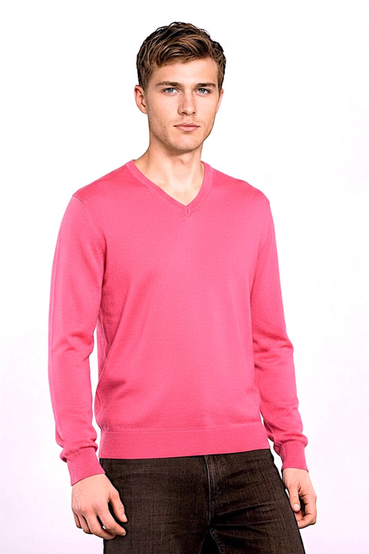 COL V FIN UNI CACHEMIRE-SOIE BUBBLE GUM 5058S BUBBLE GUM