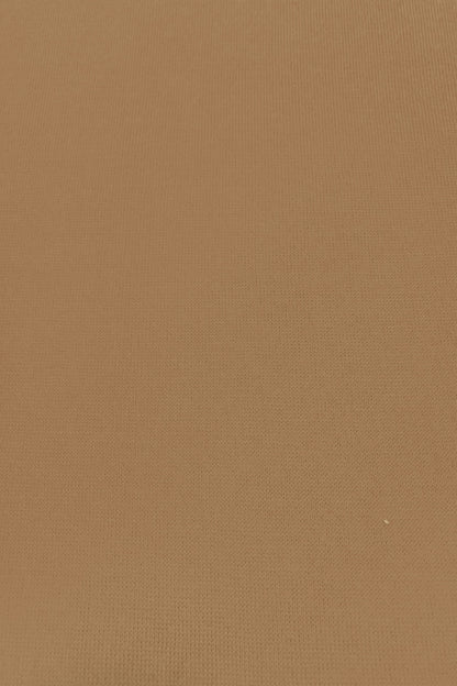 COL V FIN UNI CACHEMIRE-SOIE CAMEL 1632 CAMEL