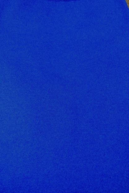 COL V FIN UNI CACHEMIRE-SOIE ELECTR BLUE 51895 ELECTR BLUE