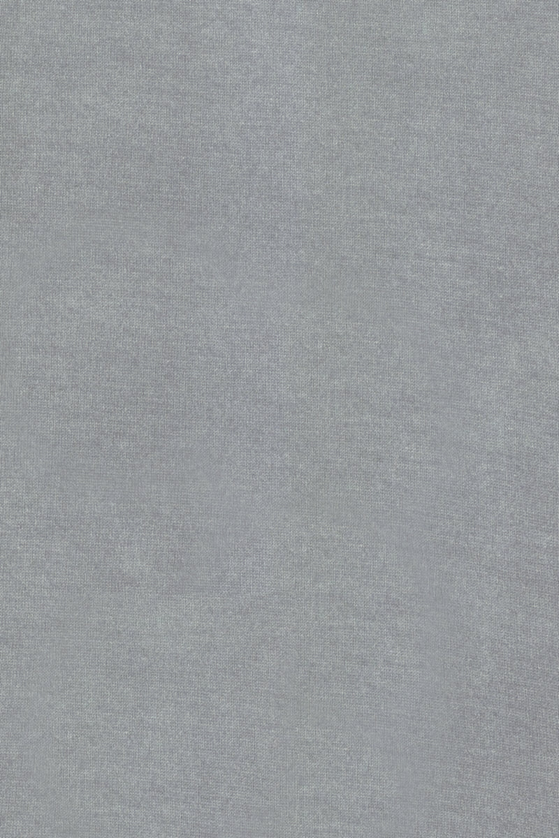 COL V FIN UNI CACHEMIRE-SOIE MED. GRAY M635 MED. GRAY