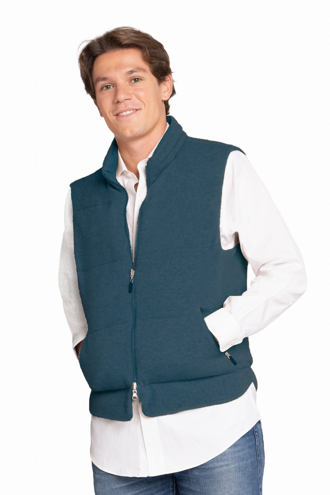 DOUDOUNE SANS MANCHES DK DENIM 007492 DK DENIM