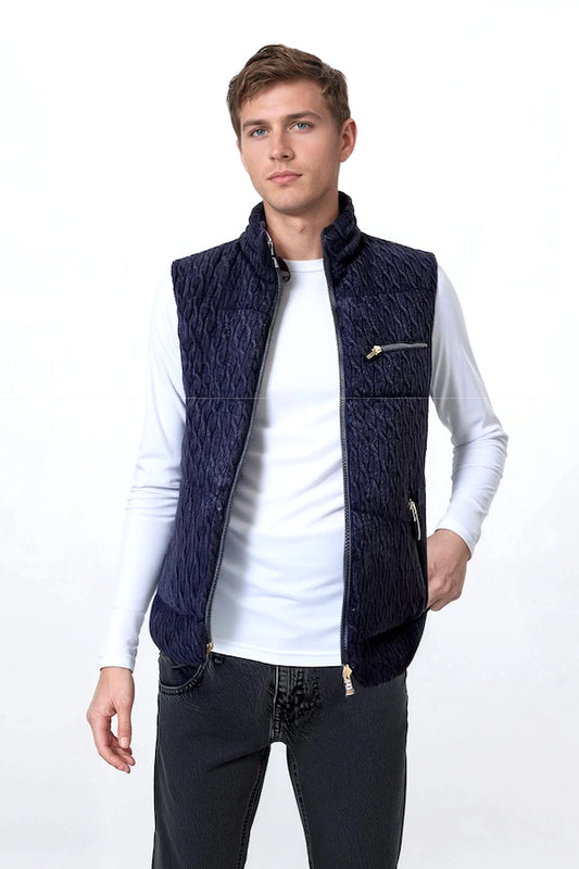DOUDOUNE SANS MANCHES NAVY