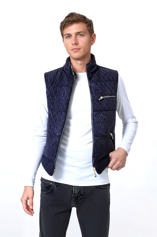 DOUDOUNE SANS MANCHES NAVY