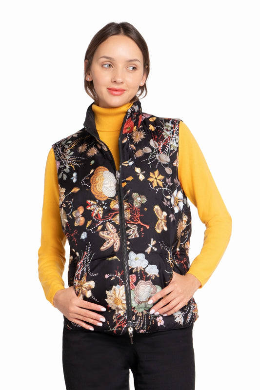 DOUDOUNE SS MANCHES SOIE IMPR VAR1 SKM9 VAR1