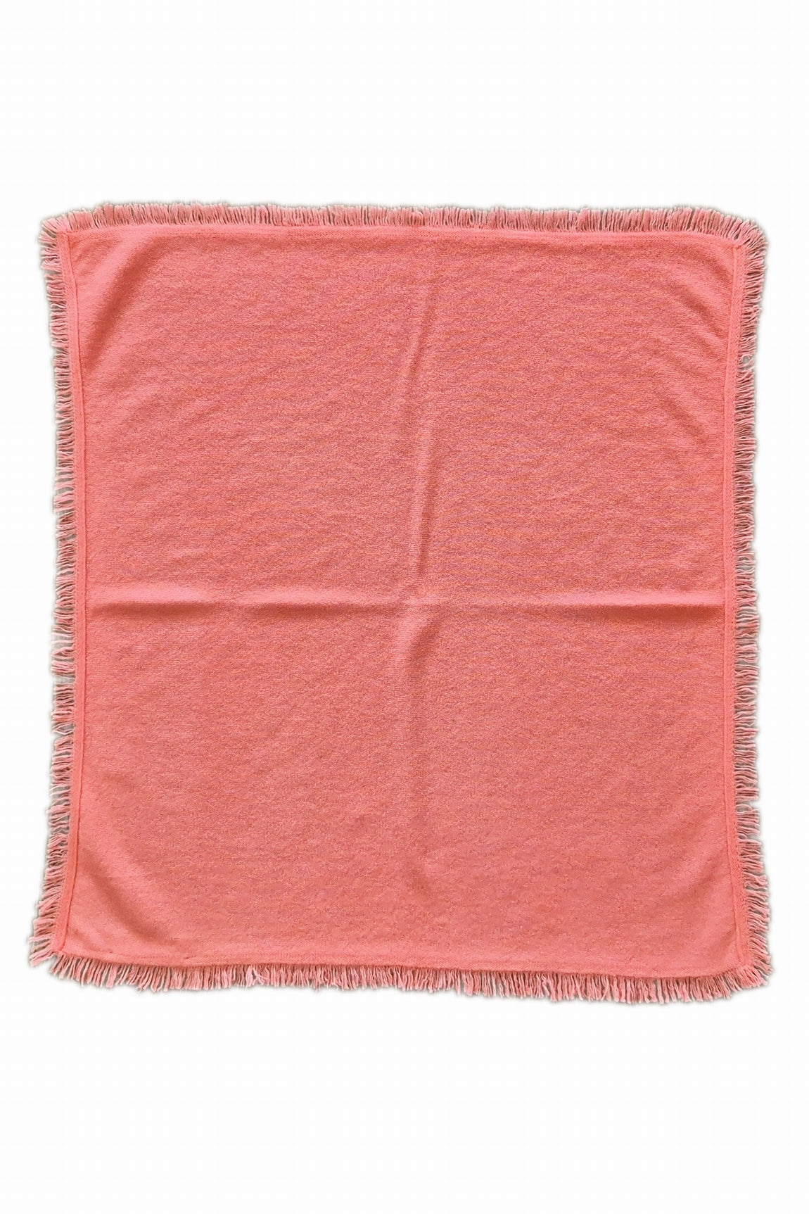 ÉCHARPE CACHEM. FINES FRANGES BEIGE