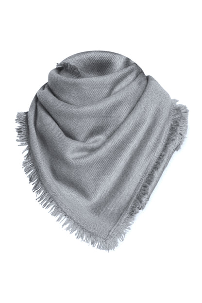 ÉCHARPE CACHEM. FINES FRANGES MED GREY 21028 MED GREY
