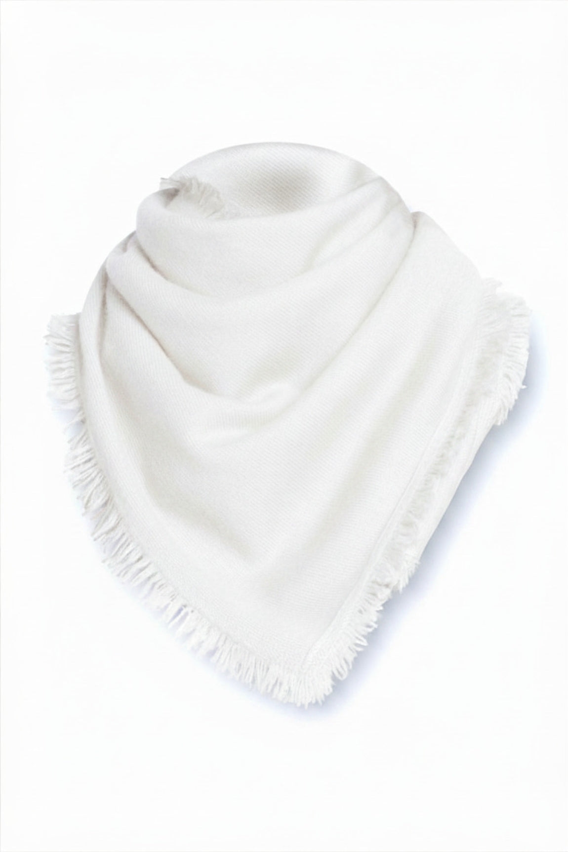 ÉCHARPE CACHEM. FINES FRANGES MILK 507513 MILK