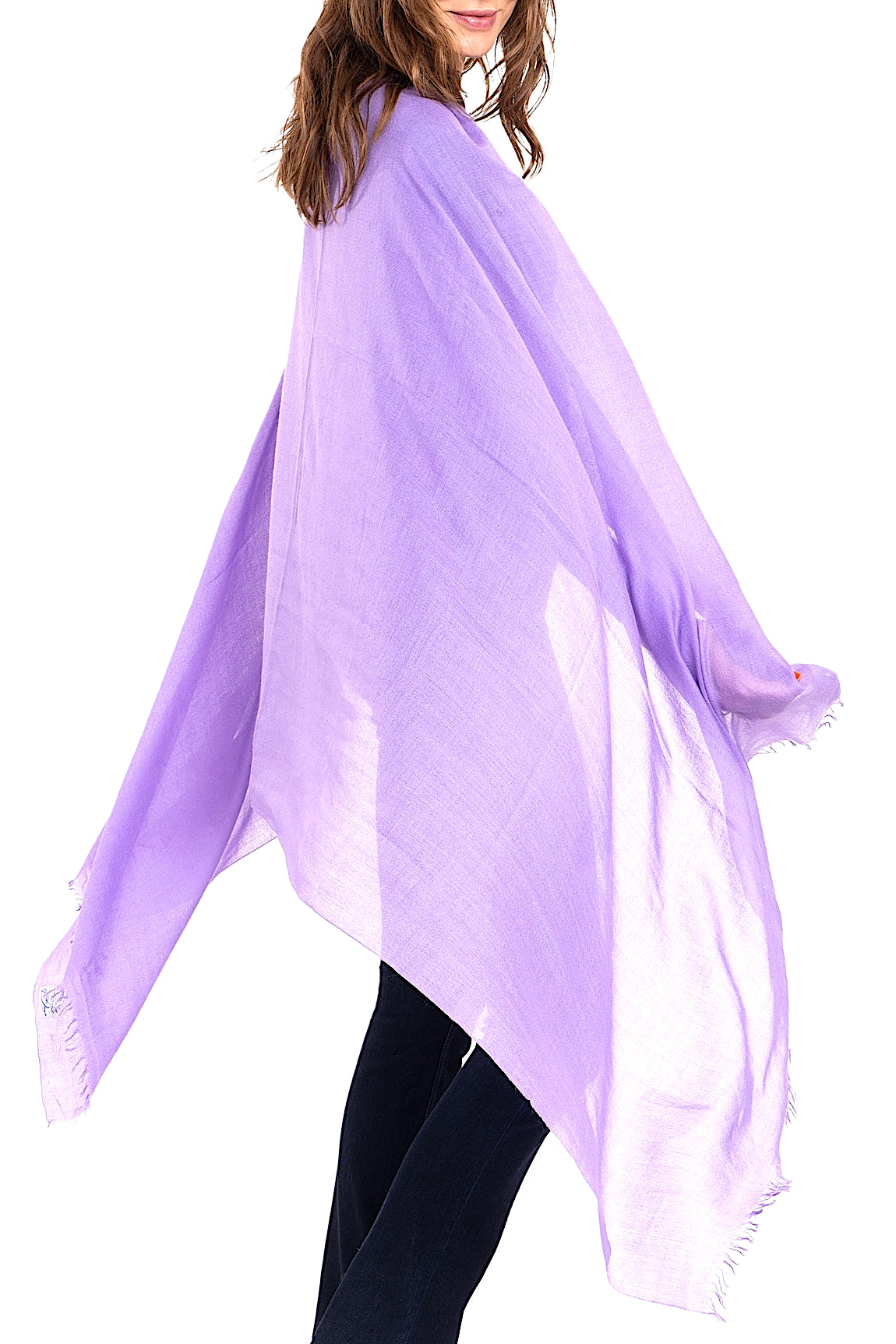ETOLE CACHEMIRE-SOIE UNIE LILAC 50799 LILAC