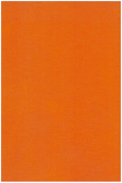 ETOLE CACHEMIRE-SOIE UNIE ORANGE 50410 ORANGE