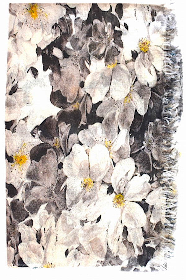 ETOLE IMPRIMEE A PAILLETTES 50756 LT GREY VAR 50756 LT GREY
