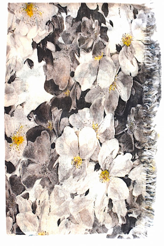 ETOLE IMPRIMEE A PAILLETTES 50756 LT GREY VAR 50756 LT GREY