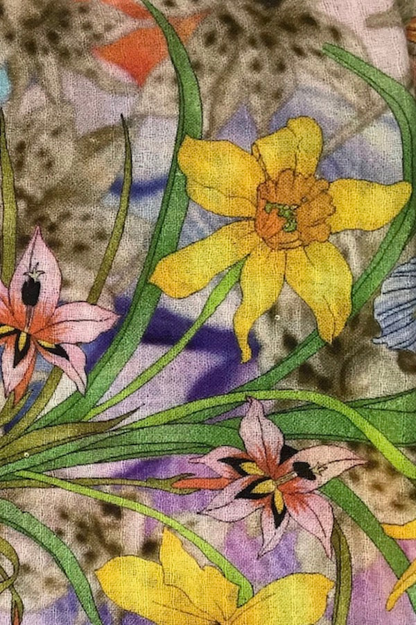 ETOLE IMPRIMÉE À PAILLETTES VAR. 1 VAR. 1