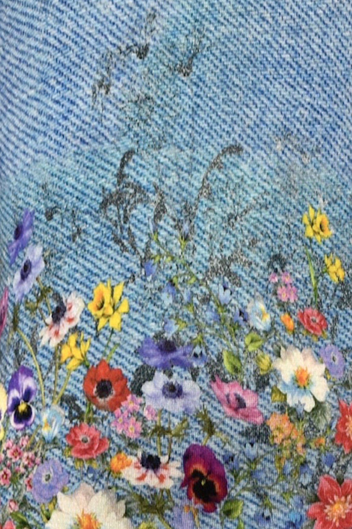 ETOLE IMPRIMEE CACHEMIRE-SOIE JEANS VAR1 JEANS