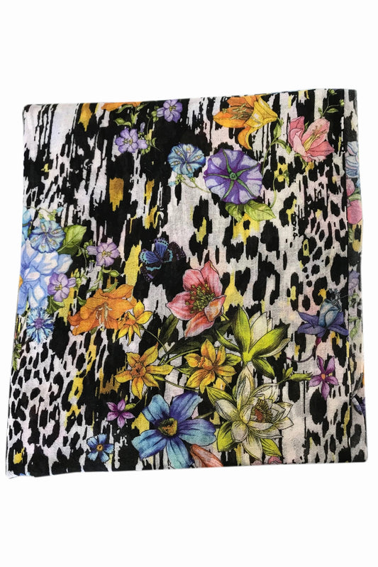 ETOLE IMPRIMÉE CACHEMIRE-SOIE VAR1