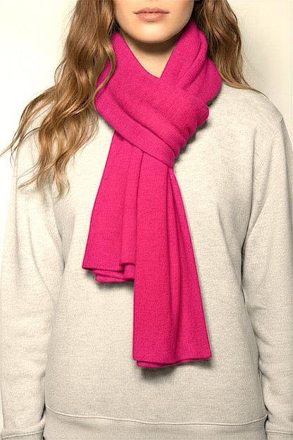 ETOLE MOUSSEUSE EN CACHEMIRE FUCHSIA 719478 FUCHSIA