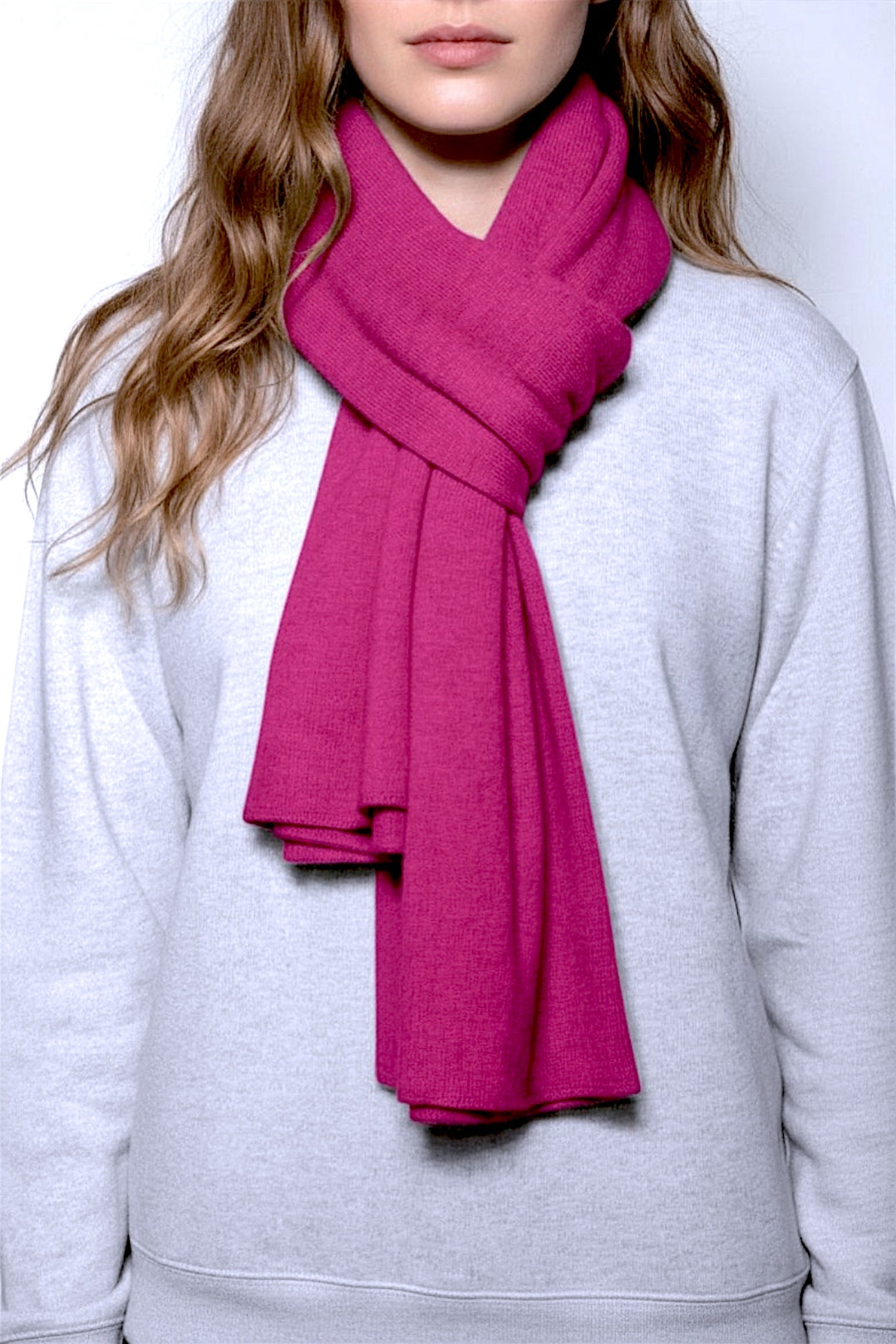 ETOLE MOUSSEUSE EN CACHEMIRE ORCHID 21860 ORCHID