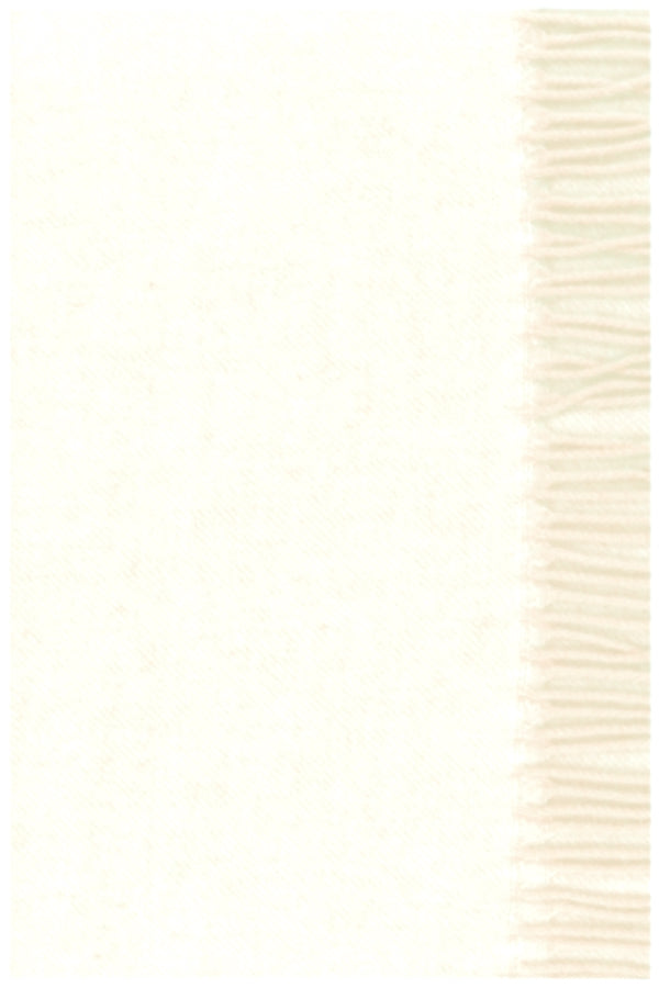 ETOLE TISSEE CACHEMIRE UNI CREAM 3/36 1001 CREAM 3/36