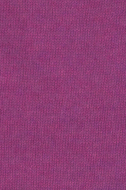 FITTED CASHMERE VEE NECK 1Q25 ORCHID