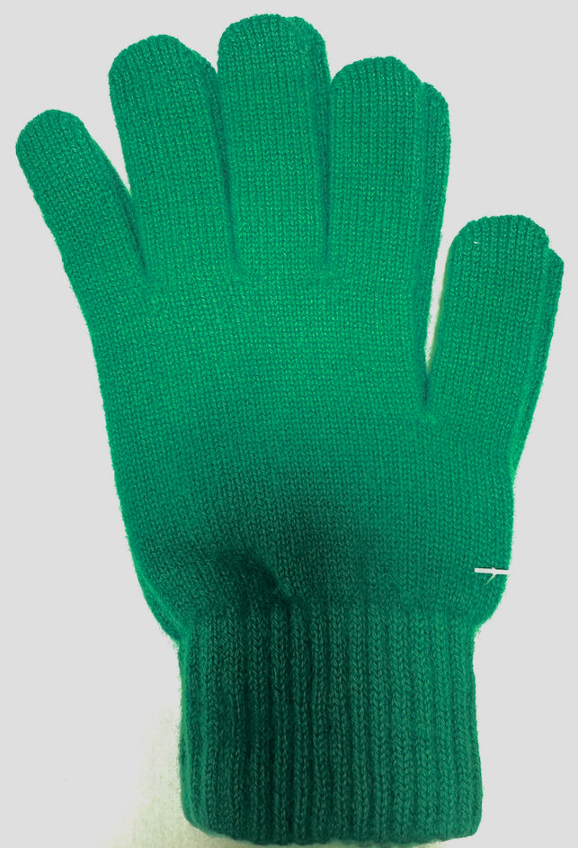 GANTS UNIS CACHEMIRE 2-FILS EMERALD EMERALD