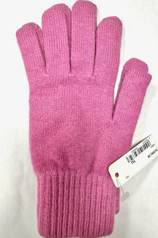 GANTS UNIS CACHEMIRE 2-FILS ORCHID