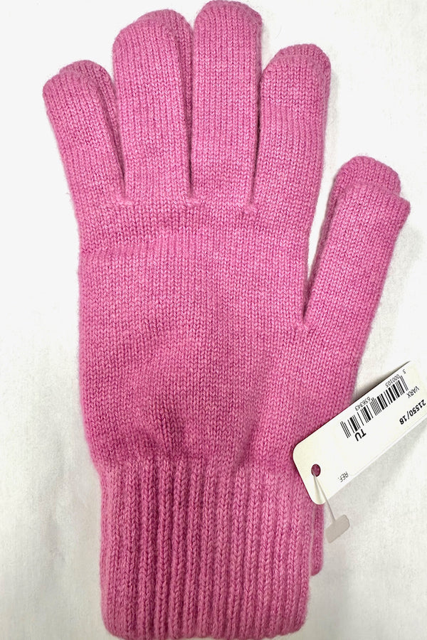 GANTS UNIS CACHEMIRE 2-FILS PINK PINK