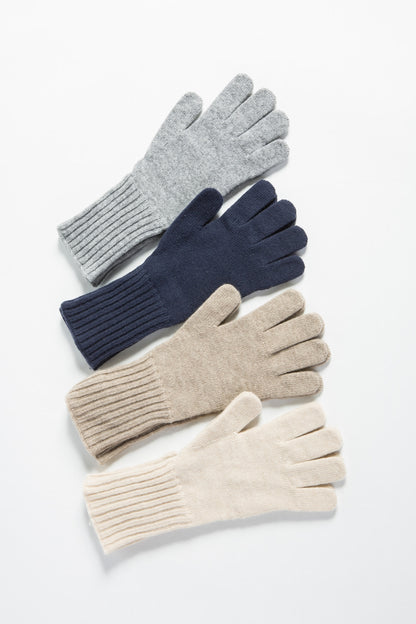 GANTS UNIS EN CACHEMIRE BLACK