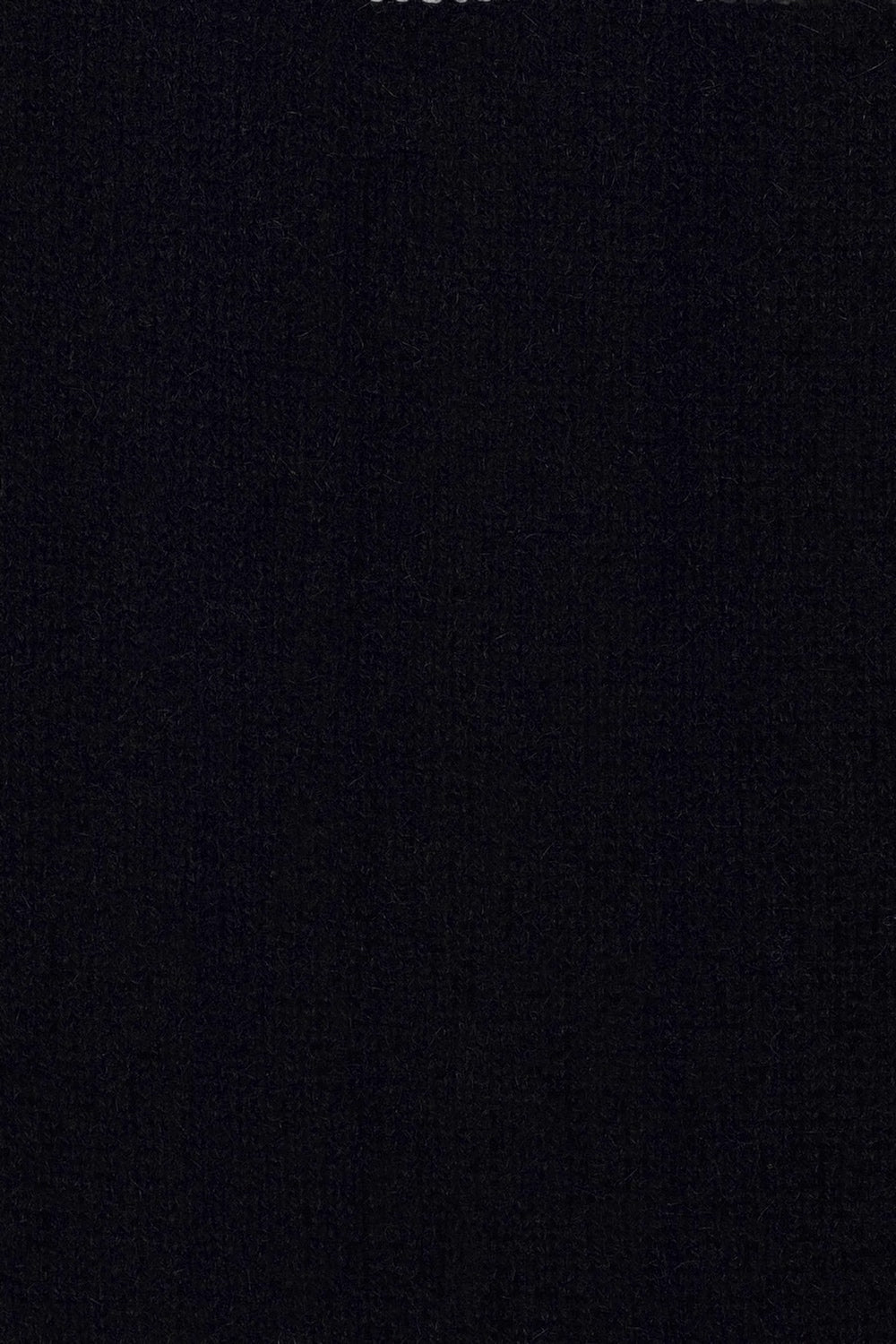 LONG CARD. CACHEMIRE À CÔTES BLACK 8010 BLACK