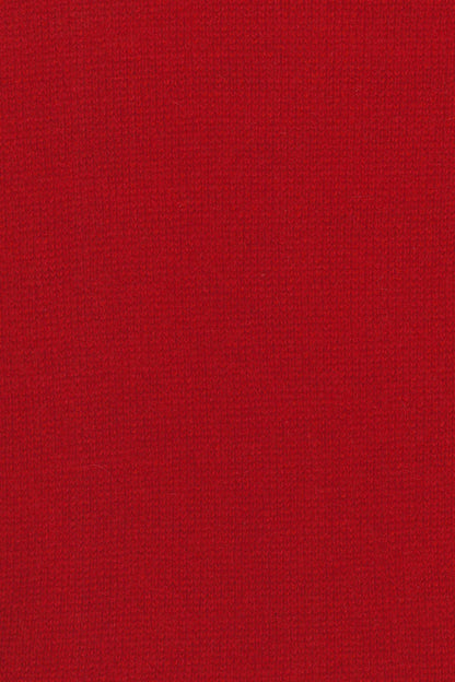 LONG CARD. CACHEMIRE COL CHÂLE RED 1FM9 RED