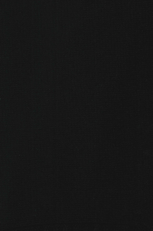 LONG CARDIGAN COL CHÂLE BRODÉ BLACK 8010 BLACK