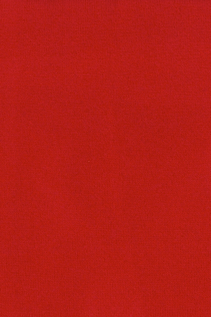 LONG CARDIGAN V CACHEMIRE RED 7118 RED