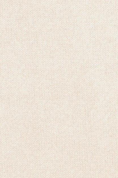 LONG CARDIGAN V CACHEMIRE WHITE WHITE