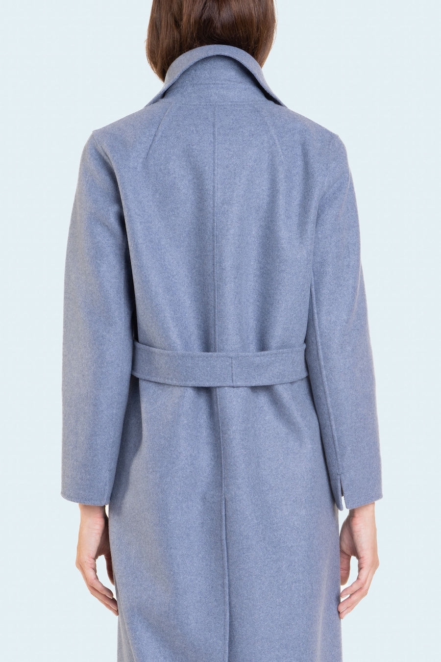 LONG MANTEAU CACHEMIRE LILAC