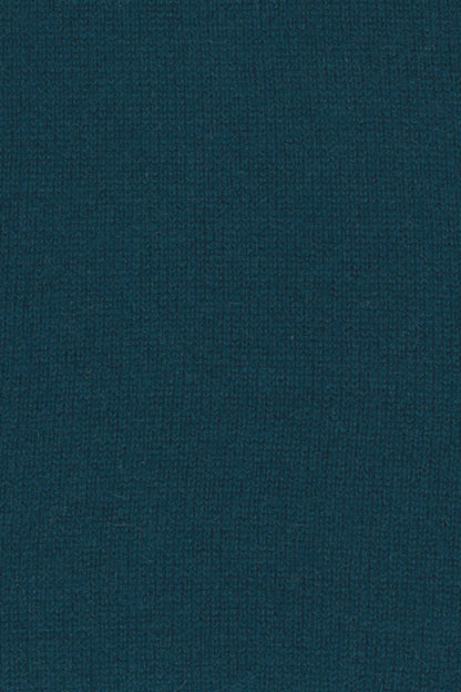 MANTEAU 3/4 UNI CACHEMIRE TEAL TEAL