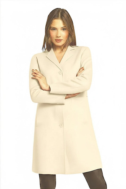 MANTEAU CACHEMIRE DOUBLE FACE SAND 2581 SAND