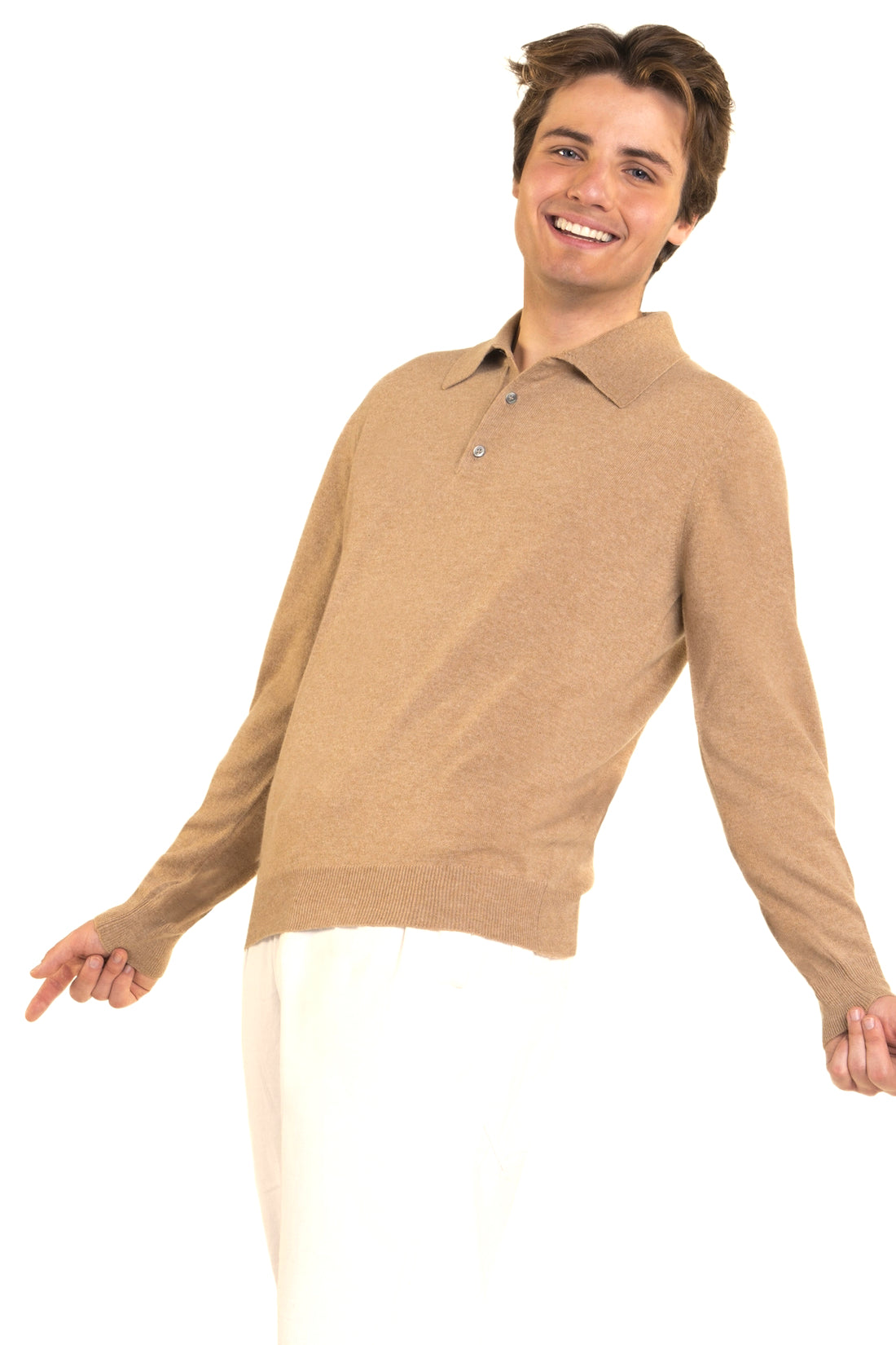 POLO HOMME CACHEMIRE BLACK