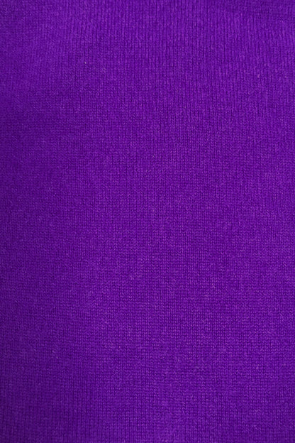 PULL CACHEMIRE COL CAMIONNEUR 55846-56225 PURPLE 55846-56225 PURPLE
