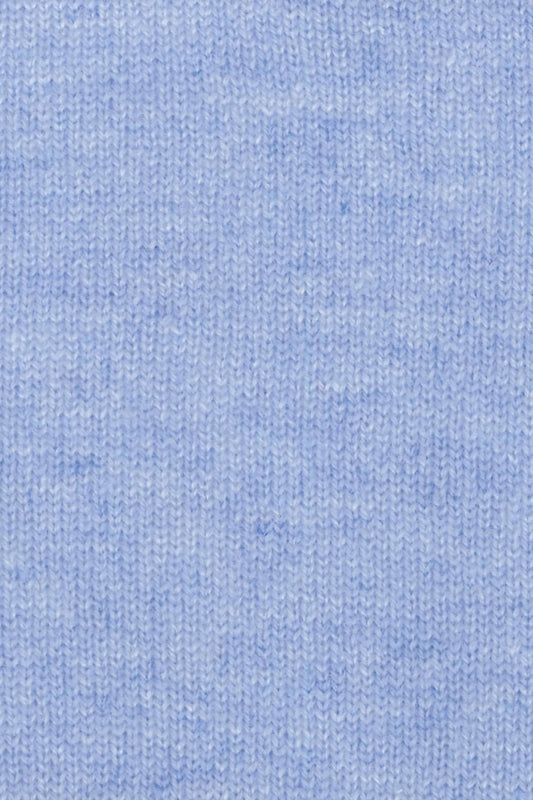 PULL CACHEMIRE COL CAMIONNEUR LT BLUE 4222 LT BLUE