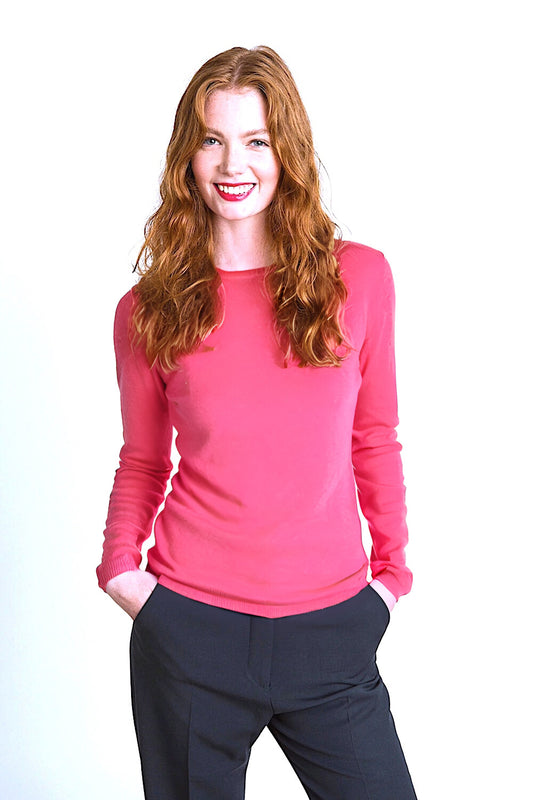 PULL CACHEMIRE COL ROND B. GUM 22644 B. GUM