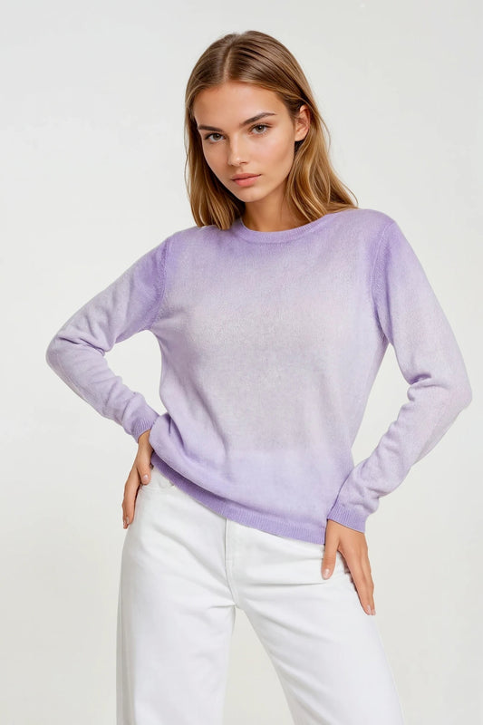 PULL CACHEMIRE COL ROND CAMEL 84459 CAMEL