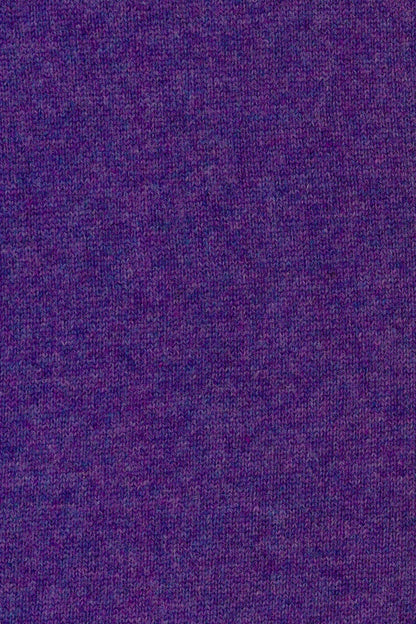 PULL CACHEMIRE COL ROND PURPLE 56632 PURPLE
