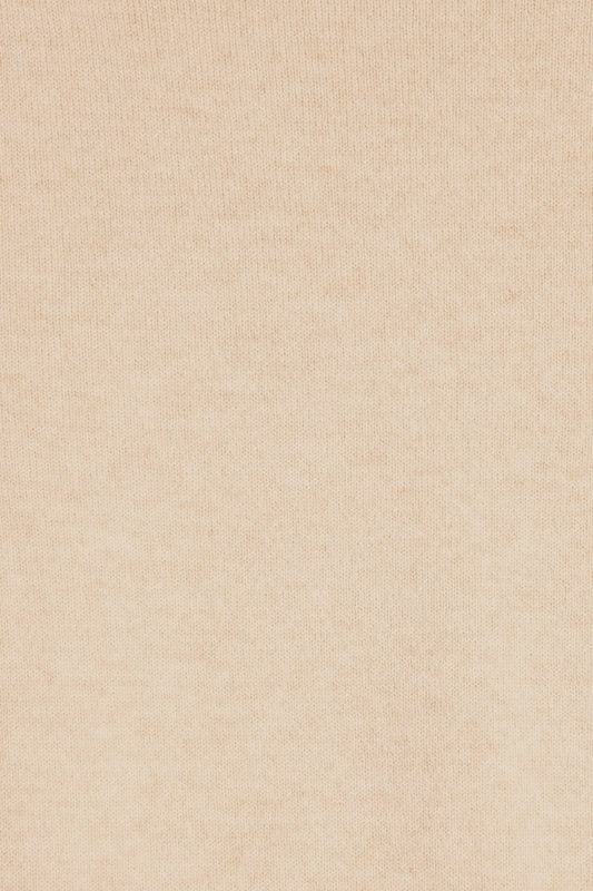 PULL CACHEMIRE COL ROULÉ BEIGE LT BEIGE