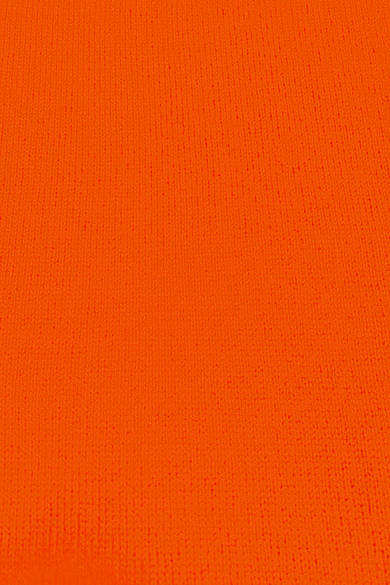 PULL CACHEMIRE COL ROULÉ ORANGE 1515S ORANGE