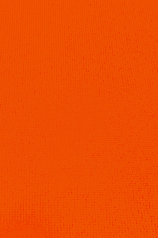 PULL CACHEMIRE COL ROULÉ ORANGE 1515S ORANGE