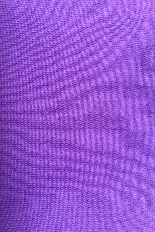 PULL CACHEMIRE COL ROULÉ PURPLE 56225 PURPLE