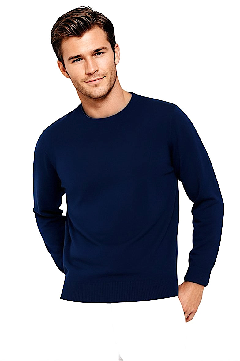 PULL CACHEMIRE RAS DE COU NAVY 51894 NAVY