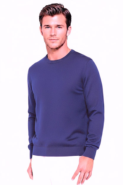 PULL CACHEMIRE RAS DE COU NIGHT BLUE 21536 NIGHT BLUE