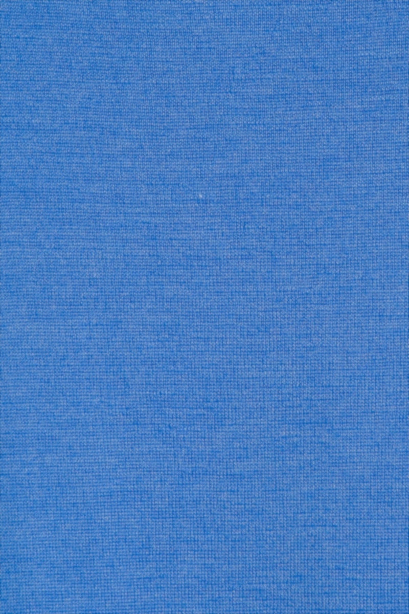 PULL CACHEMIRE-SOIE COL ROULE BLUE 52449 BLUE