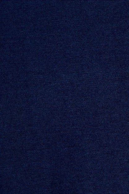 PULL CACHEMIRE-SOIE COL ROULE NAVY 51894 NAVY